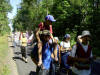 W trasie